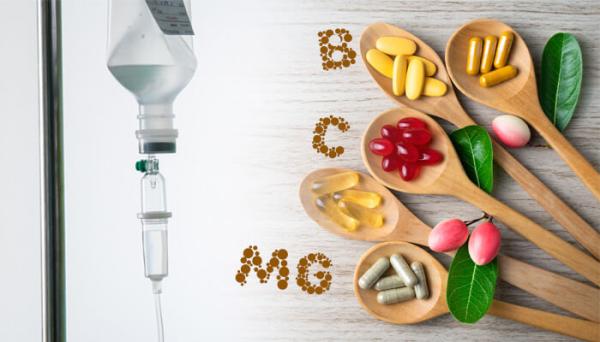 Multivitamínová infúzia – vitamíny skupiny B, vitamín C, magnesium